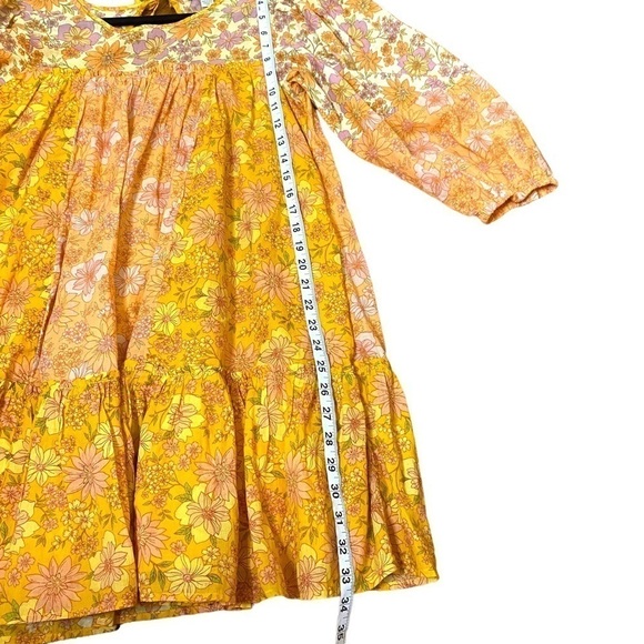 AMERICAN Eagle Puff Sleeve Floral Printed Dress - Picture 15 of 15